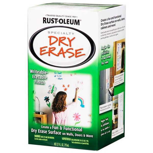 Farba tablicowa suchościeralna Dry Erase Rust-Oleum biała
